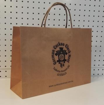 Printed Brown Kraft Paper Bags
