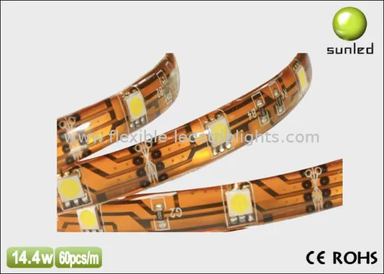 Ip65 Flexible Led Strip Lights Ww5050bfs60-12v