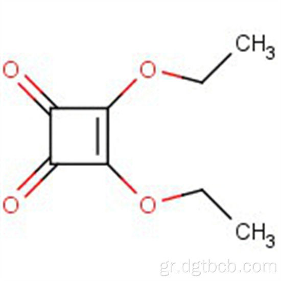 3,4-diethoxy-3-κυκλοβουτενένιο-1,2-διόνη ανοιχτό καφέ υγρό