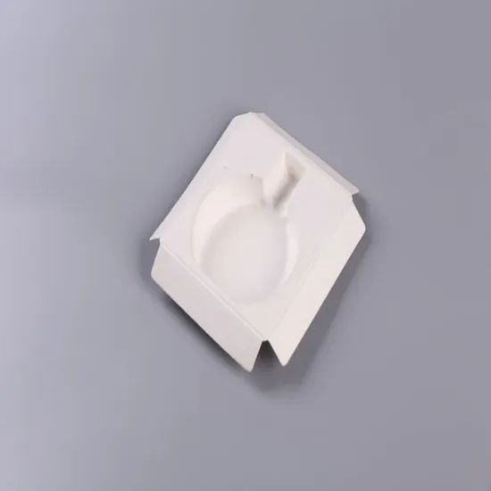 Molded paper pulp eco-friendly sugarcane pulp bottle tray