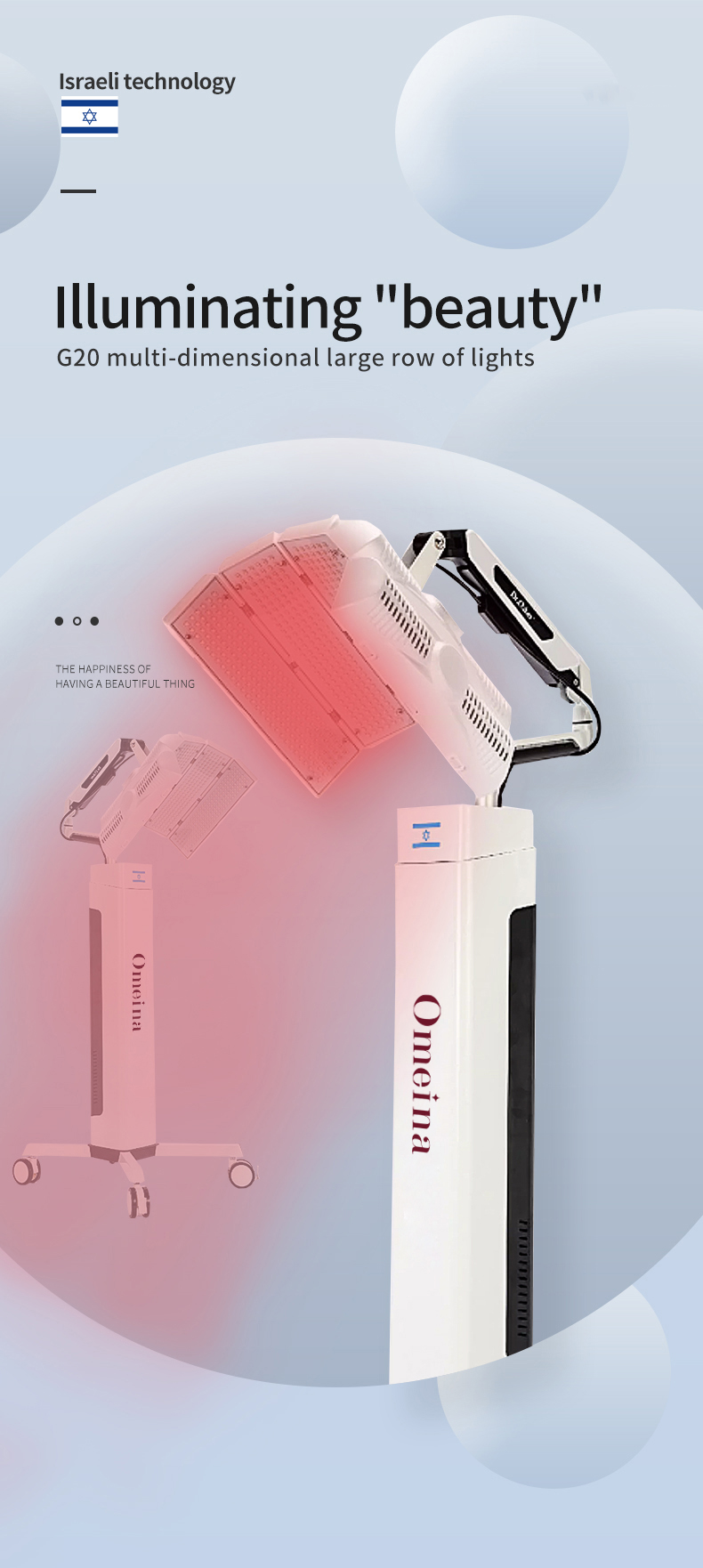 led face therapy professional machine