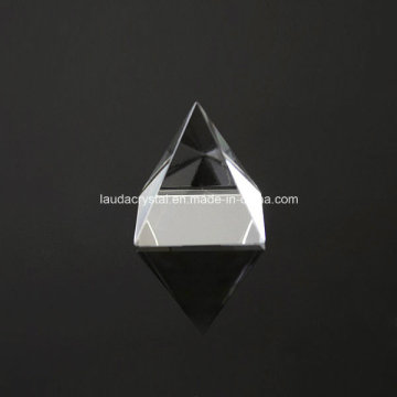Bright Shinning K9 Crystal Pyramid for Crystal Gift