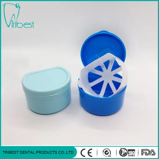 Plastic Colorful Portable Dental Box With Net