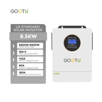 米国標準 8kW ハイブリッド ソーラー インバーター スプリット フェーズ