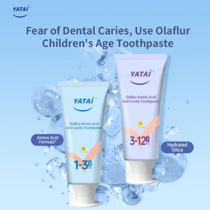 Dental Oral Care Fresh White Toothpaste for Whitening Removing Stains Anti Cavity Toothpaste for Kids