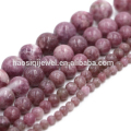 Alibaba China suelta piedras preciosas de alta calidad rosa turmalina secuencia turmalina perlas naturales