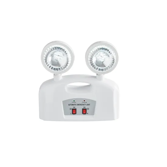 2x3W Automatic Emergency Light For Corridoor