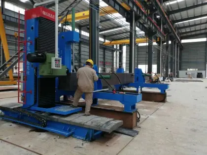 Automatic H Beam End Face Milling Machine