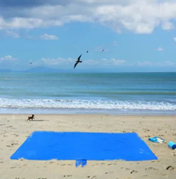 Portable Polyester Outdoor Picnic Blanket - Large Foldable Waterproof Beach Mat