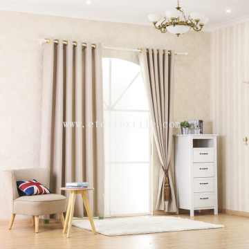 2017 Linen like blackout curtain fabric