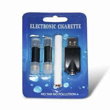 E-cigarette with Blister Card, USB Charger and 150mAh Battery Capacity, Sized 103 x 9.2mm