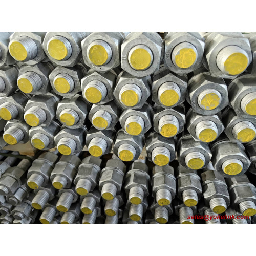 F1554 Βαθμός 55 Γαλβανισμένες ράβδοι αγκύρωσης