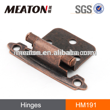 Self closing cabinet kitchen weld-on hinges