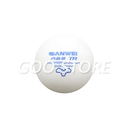 SANWEI New 3-STAR TR ABS Material Plastic 40+ training SANWEI Table Tennis Ball Poly Ping Pong Ball