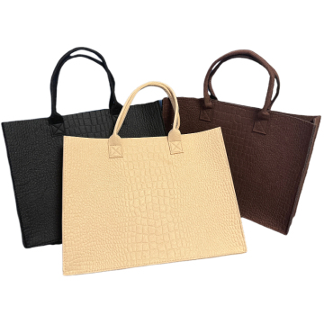 Hot Sell Custom Logo Felt Tote Bag - Grocery & Shopping Bag