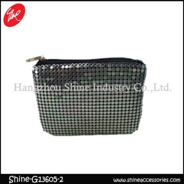 2015 cheapest glomesh bling bling Mini wallet for ladies