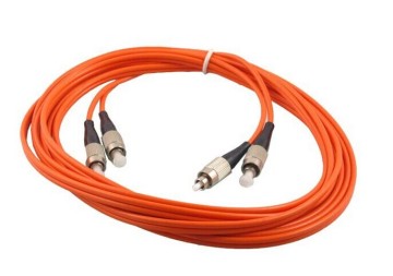 Fiber Optic FC/PC-SC/PC Singlemode Simplex Patch Cord,2.0mm/3.0mm Cable, Yellow