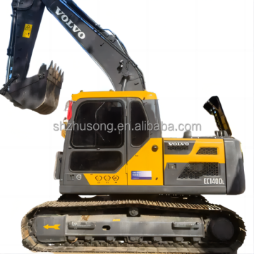 Imported Used Volvo EC140 14 Ton Excavators for Foreign Trade Direct Sales