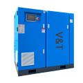 Compressore a vite VSD a due fasi orizzontale da 55kw