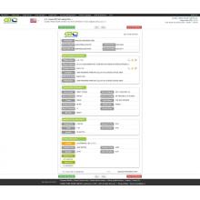 LCD Monitro Sampl Data Mewnforio UDA