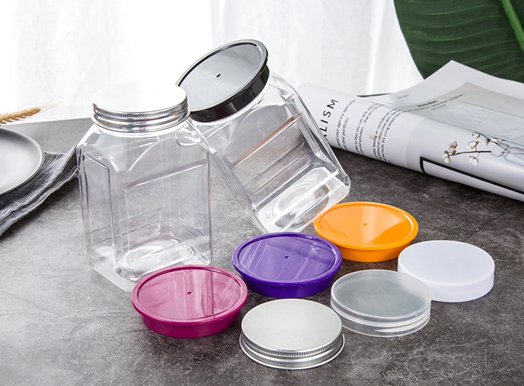 Plastic Food Storage Jars