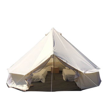 Luxury Cotton Tent Camp for 1-2 Persons - Large, Lightweight, and Waterproof for Outdoor Tourism