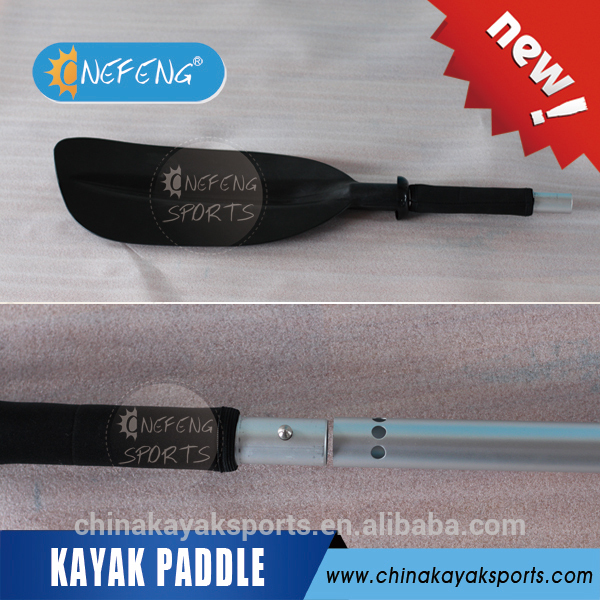 Aluminum kayak paddle