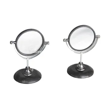 Mirror Convex and Concave Optical Focal Mirror Set with Stand for Lab Teaching