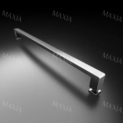Black sliding shower screen