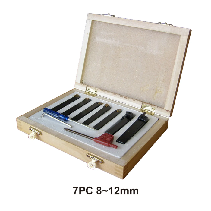 Lathe CutterTolls 7PC-8mm/7PC-10mm/7PC-12mm