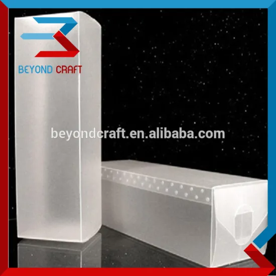 foldable clear packaging box PP transparent plastic box