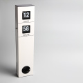 Height-adjustable Stainless Steel Flip Clock