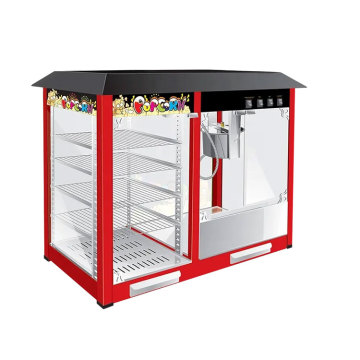 Household Automatic Stainless Steel Mini Popcorn Machine