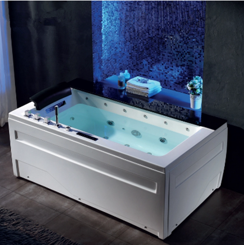 Hydro -Whirlpool Innen in Indoor tragbare Massage Acrylwasserfallbadewanne