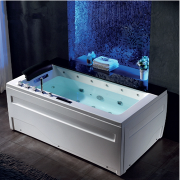 Baignoire en cascade acrylique de massage portable en intérieur hydroélectrique