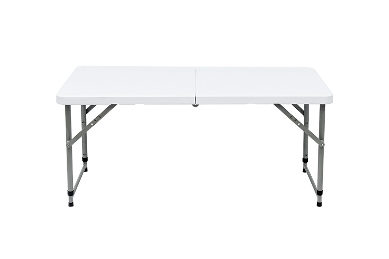 طاولة قابلة للطي ثنائية الطي قابلة للتعديل