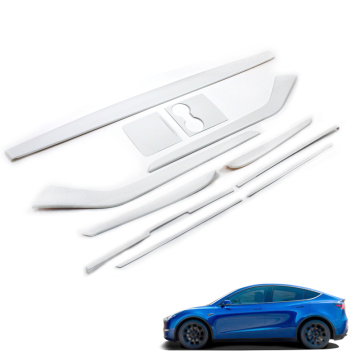 2021 New Tesla M3 Interior White Accessories Full Set for Tesla Model Y" 

However, if we aim for precision and relevance to the actual product (considering Tesla Model Y is the correct model based on the description), a better title might be:

"2021 New 