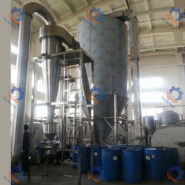 centrifugal spray power drying machine of antiseptic