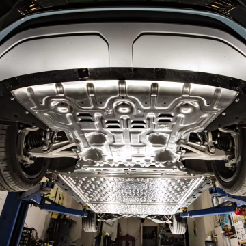 2023 BYD Denza N7 Accessories & Spare Parts: Junxi 3D Aluminum Crankcase Battery Cover & Underbody Skid Plates