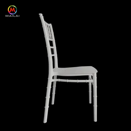 Buy White Resin Plastic Chiavari Chairs | Tiffany Chairs