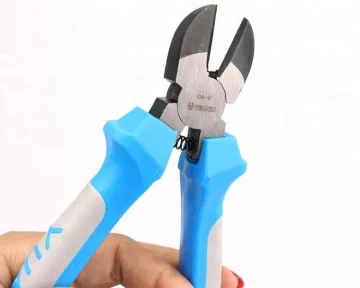 Double-Color TPR Handle Heavy Duty Diagonal Cutting Plier