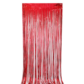 RED FOIL CURTAIN