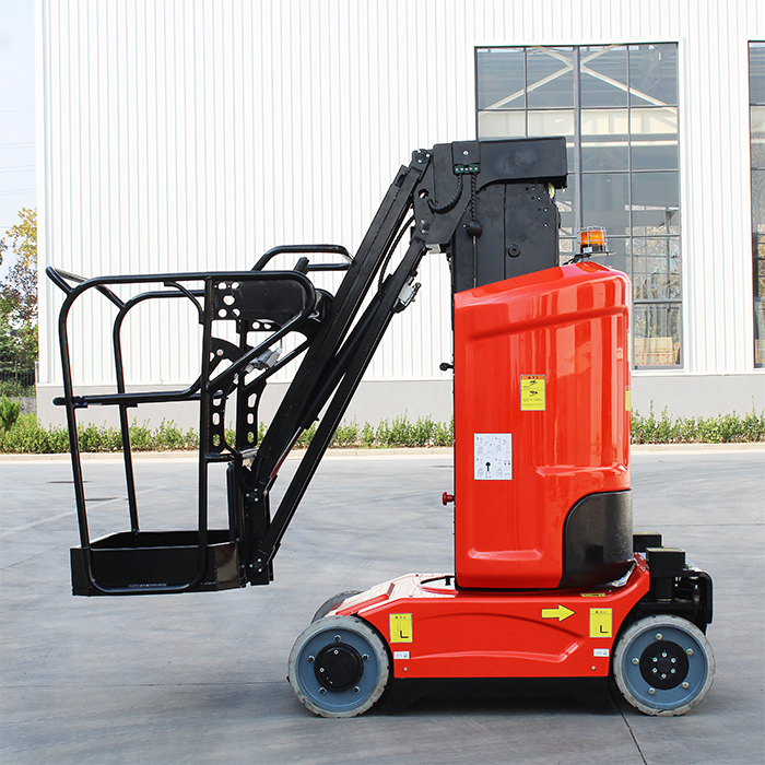 Small Articulated Fly Jib with 3m Electric Telescopic Boom Mast Lift (9.2m/11.2m/10m)