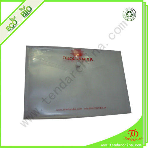 A4 clear document bag with customized printing