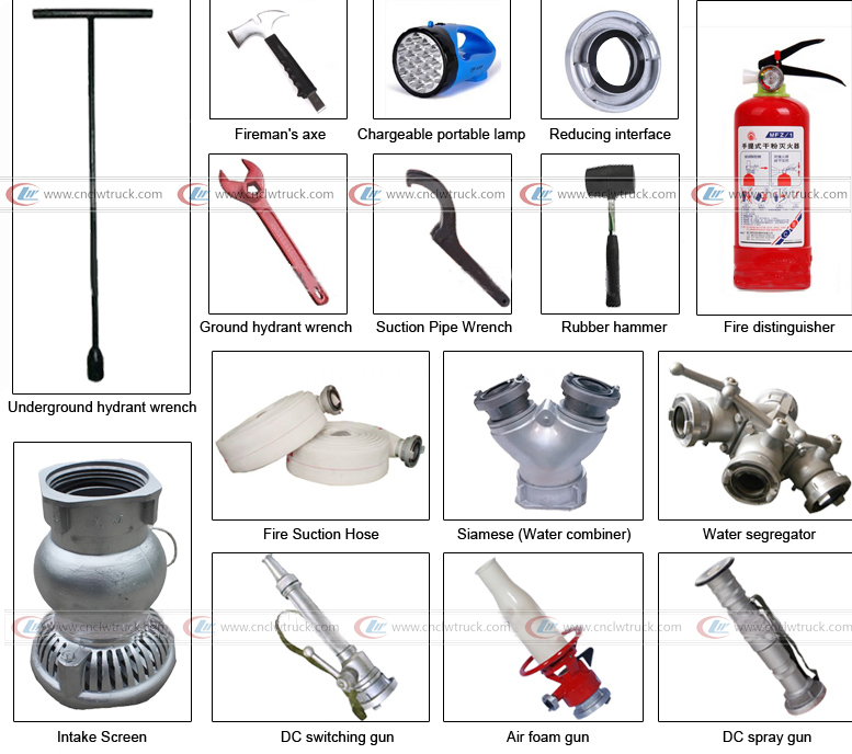 Fire Fighting Truck Accessories