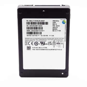 2.5inch SFF SAS PM1643a 12g SED 1.92TBエンタープライズインテンシブSSDを読む