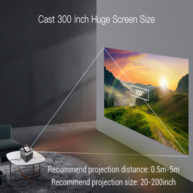 4k laser home cinema projector