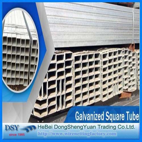 40mm Galvanized Steel Square Tube