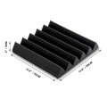 12PCS Soundproofing Foam Studio Acoustic Panels Studio Foam Wedges 300x300x50mm Soundproof Absorption Treatment Panel