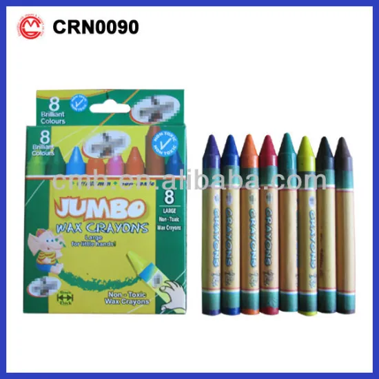 8 COLOR JUMBO CRAYON BOX